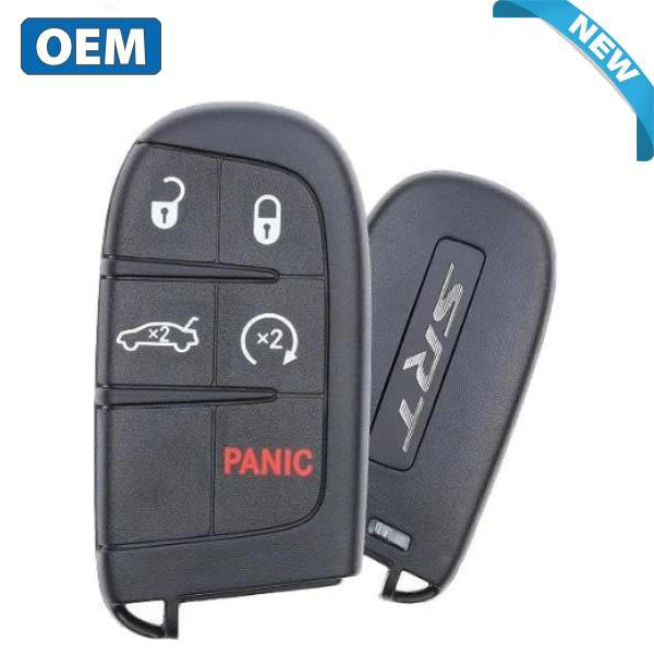 2015-2018 Dodge Charger Challenger / 5-Button Smart Key / PN: 68234957AA / M3N-40821302 / Hellcat / Limited Power (OEM)