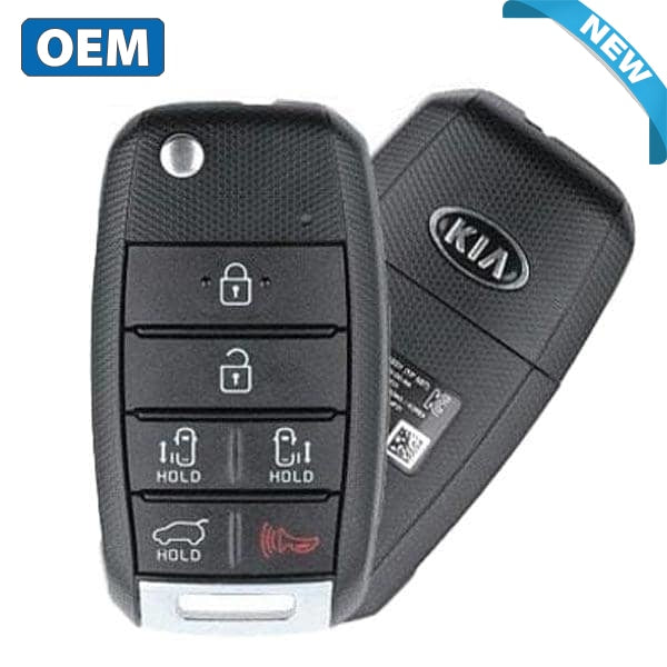 2015-2018 Kia Sedona / 6-Button Flip Key / PN: 95430-A9300 / TQ8-RKE-4F21 (YP 6BT) (OEM)