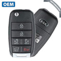 2015-2018 Kia Sedona / 6-Button Flip Key / PN: 95430-A9300 / TQ8-RKE-4F21 (YP 6BT) (OEM Refurb)