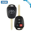 2015-2018 Toyota RAV4 / 4-Button Remote Head Key / PN: 89070-0R221 / HYQ12BDP (H Chip) (Canada) (OEM)