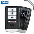 2015-2020 Acura ILX RLX TLX / 4-Button Smart Key / PN: 72147-TZ3-A11 / KR5V1X (OEM Refurb)