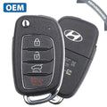 2015-2019 Hyundai Tucson / 4-Button Remote Flip Key / PN: 95430-D3010 / TQ8-RKE-4F25 (OEM Refurb)