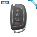 2015-2019 Hyundai Tucson / 4-Button Flip Key / TQ8-RKE-4F25 / PN: 95430-D3000 (OEM) (Canadian Version)