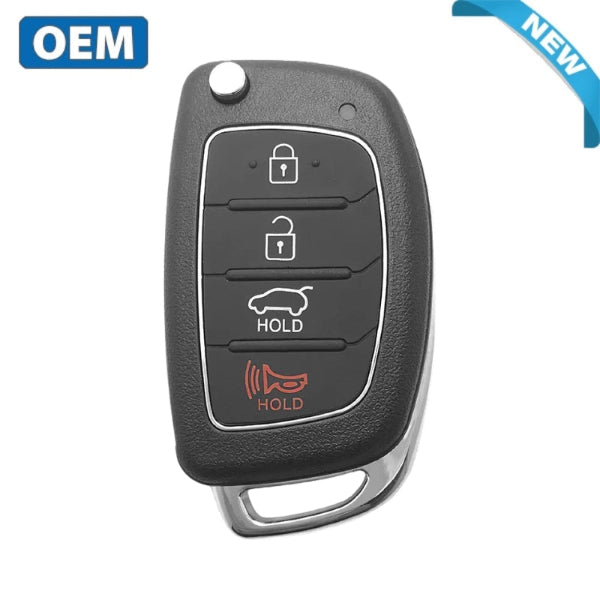 2015-2019 Hyundai Tucson / 4-Button Flip Key / TQ8-RKE-4F25 / PN: 95430-D3000 (OEM) (Canadian Version)