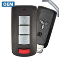 2015-2020 Mitsubishi Outlander / 4-Button Smart Key / PN: 8637A817 / OUC644M-KEY-N (OEM Refurb)