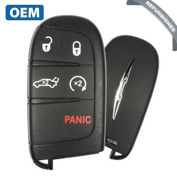 2015-2023 Chrysler 200 300 / 5-Button Smart Key / PN: 68155687AA / M3M-40821302 (OEM Refurb)