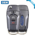 2015-2022 Ford F-Series Raptor Ranger / 4-Button Flip Key / HS / PN: 164-R8134 / N5F-A08TDA (OEM)