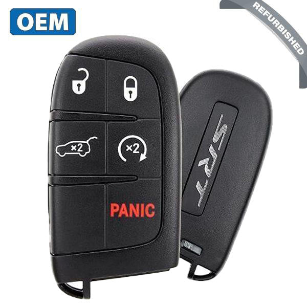 2015-2024 Jeep Dodge SRT / 5-Button Smart Key / PN: 68240167AA / M3N-40821302 (OEM Refurb)