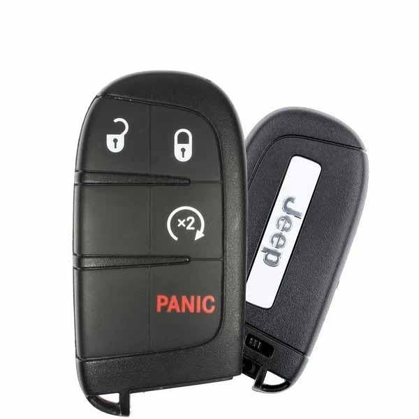 2015-2021 Jeep Renegade / 4-Button Smart Key / PN: 6BY88DX9AA 735636994 / M3N-40821302 (OEM)