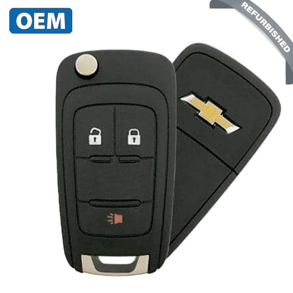 2016-2017 Chevrolet Spark / 3-Button Flip Key / PN: 13575182 / KR55WK50973 (OEM Refurb)