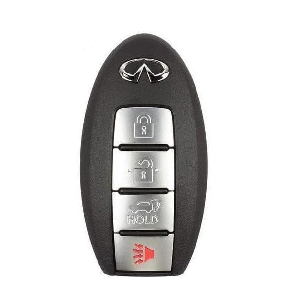 2016-2018 Infiniti QX60 / 4-Button Smart Key / PN: 285E3-9NF4A / KR5S180144014 / IC 204 (OEM)