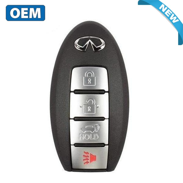 2016-2018 Infiniti QX60 / 4-Button Smart Key / PN: 285E3-9NF4A / KR5S180144014 / IC 204 (OEM)