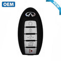 2016-2018 Infiniti QX60 / 5-Button Smart Key / PN: 285E3-9NF5A / KR5S180144014 / IC 204 (OEM)