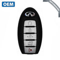 2016-2018 Infiniti QX60 / 5-Button Smart Key / PN: 285E3-9NF5A / KR5S180144014 (IC 204) (OEM Refurb)