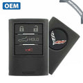 2016-2019 Chevrolet Corvette / 4-Button Smart Key / PN: 23465950 / NBGGD9C04 (OEM Refurb)