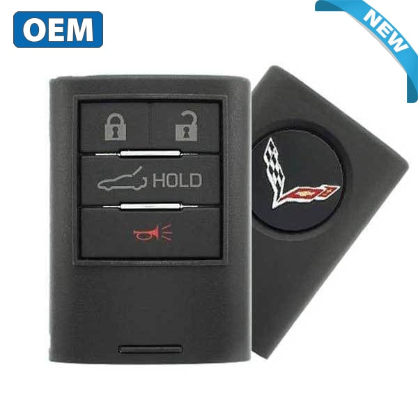 2016-2019 Chevrolet Corvette / 4-Button Smart Key / PN: 23465950 / NBGGD9C04 (OEM)