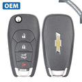 2016-2019 Chevrolet Cruze / 4-Button Flip Key / PN: 13514135 /  LXP-T004 / 433 Mhz / XL8 (OEM Refurb)