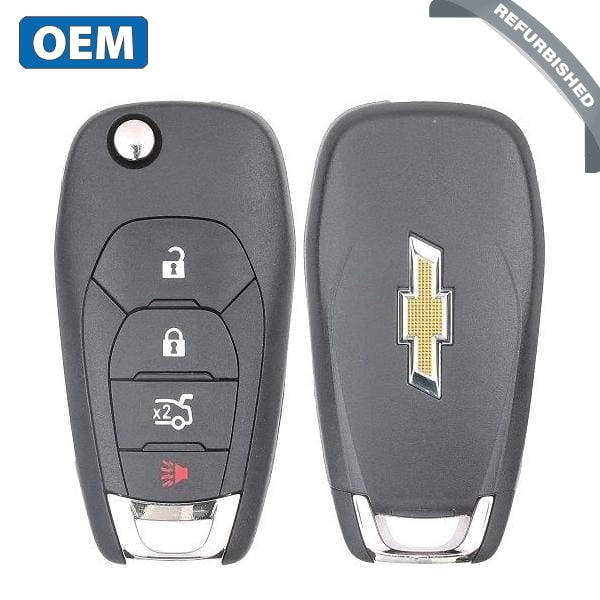2016-2019 Chevrolet Cruze / 4-Button Flip Key / PN: 13514135 /  LXP-T004 / 433 Mhz / XL8 (OEM Refurb)