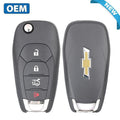 2016-2019 Chevrolet Cruze / 4-Button Flip Key / PN: 13514135 /  LXP-T004 / 433 Mhz / XL8 (OEM)