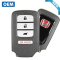 2016-2020 Honda Civic CR-V Pilot / 4-Button Smart Key / PN: 72147-TGG-A120-M1 / KR5V2X V44 (Driver 1) (OEM)
