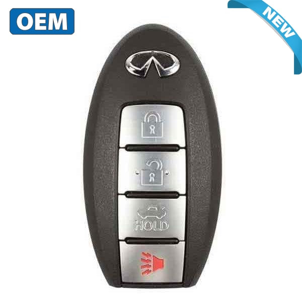 2016-2020 Infiniti Q50 Q60  / 4-Button Smart Key / PN: 285E3-4HB0C / KR5S180144204  (OEM)