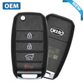2016-2019 Kia Sportage / 4-Button Flip Key / PN: 95430-D9000 (TP) / TQ8-RKE-4F27 / Transponder (OEM)