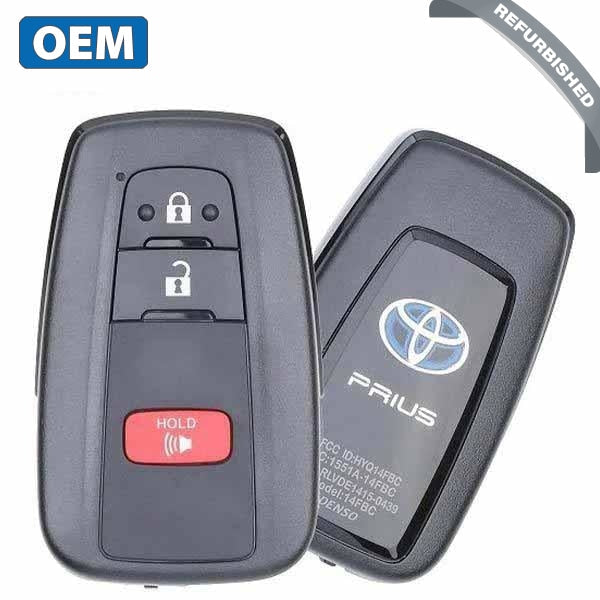 2016-2021 Toyota Prius / 3-Button Smart Key / PN: 89904-47530 / HYQ14FBC-0351 (OEM Refurb)