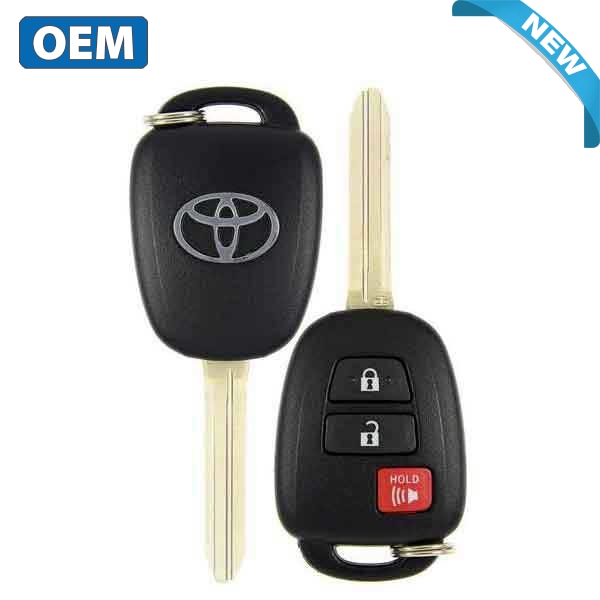2016-2020 Toyota Tacoma / 3-Button Remote Head Key / PN: 89070-04020 / HYQ12BDP (H Chip) (OEM)