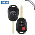2016-2020 Toyota Tacoma / 3-Button Remote Head Key / PN: 89070-04020 / HYQ12BDP (H Chip) (OEM Refurb)