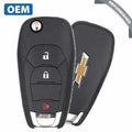 2016-2021 Chevrolet Cruze / 3-Button Flip Key / PN: 13514134 / LXP-T004 / XL8  (OEM Refurb)