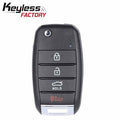 2016-2020 Kia Optima / 4-Button Flip Key / PN: 95430-D4010 / SY5JFRGE04 (JF 4BT) (AFTERMARKET)