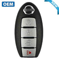 2017-2018 Nissan Rogue / 4-Button Smart Key Remote / PN: 285E3-6FL2B / S180144109 / KR5S180144106 (OEM)