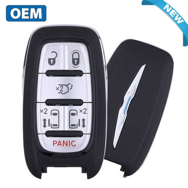 2017-2019 Chrysler Pacifica / 6-Button Prox Smart Key Remote / No KeySense / PN: 68241532AC / M3N-97395900 (OEM)