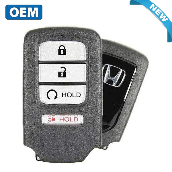 2017-2019 Honda Ridgeline / 4-Button Smart Key / PN: 72147-T6Z-A21 / A2C97488400 (Driver 1) (OEM)
