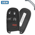 2017-2023 Jeep Compass / 5-Button Smart Key / PN: 68250343AB / M3N-40821302 (OEM Refurb)