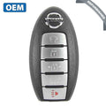 2017-2020 Nissan Armada / 5-Button Smart Key / PN: 285E3-1LB5A / CWTWB1G744 (OEM Refurb)