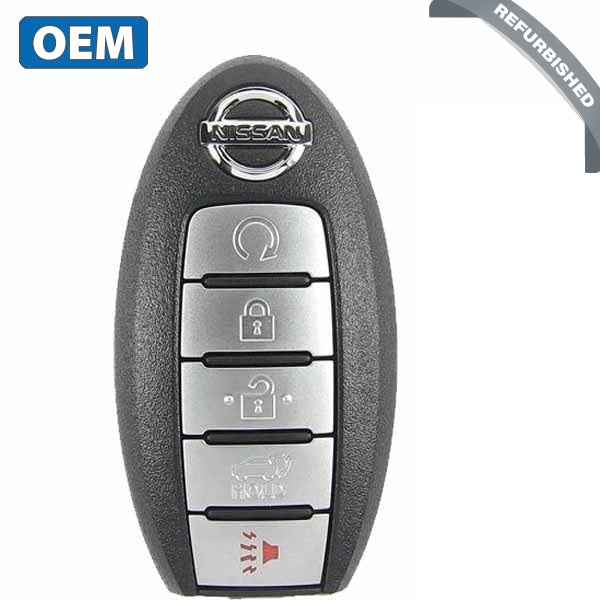 2017-2020 Nissan Rogue / 5-Button Smart Key / PN: 285E3-6FL7B / S180144110 / KR5S180144106 (OEM Refurb)