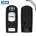 2017-2020 Toyota Yaris iA / 3-Button Smart Key / PN: 89904-WB004 / WAZSKE13D02 (OEM Refurb)