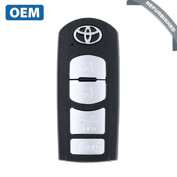 2017-2020 Toyota Yaris iA / 4-Button Smart Key / PN: 89904-WB001 / WAZSKE13D01 (OEM Refurb)