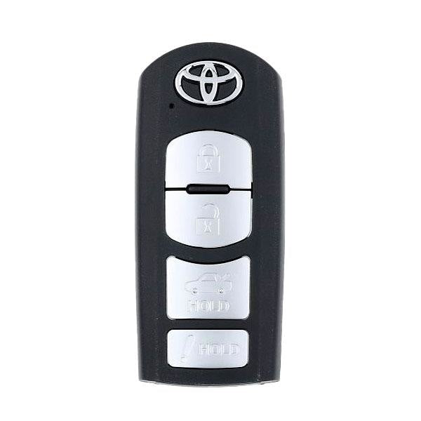 2017-2020 Toyota Yaris iA / 4-Button Smart Key / PN: 89904-WB001 / WAZSKE13D02 (OEM Refurb)