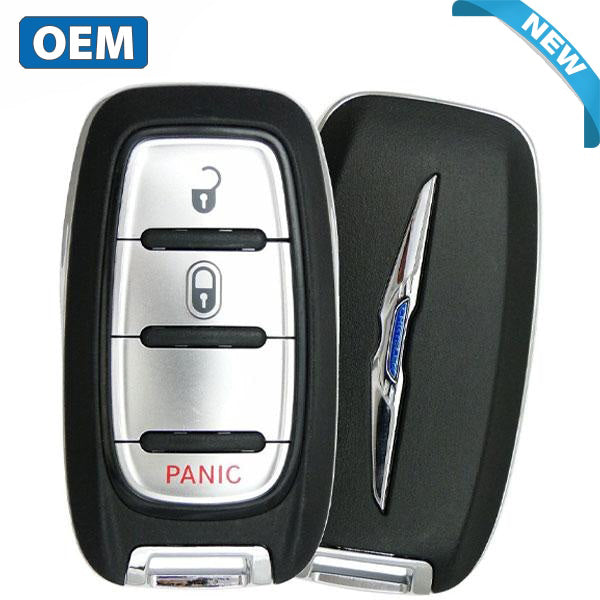 2017-2021 Chrysler Pacifica / 3-Button Smart Key Remote / No KeySense / PN: 68217827 AC / M3N-97395900 (OEM)