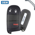2017-2023 Jeep Compass / 3-Button Smart Key / PN: 68250335AB / M3N-40821302 (OEM Refurb)