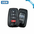 2017-2021 Toyota Prius Prime / 4-Button Smart Key / PN: 89904-47460 / HYQ14FBE-0410 (OEM)