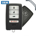 2018-2019 Acura TLX ILX / 4-Button Smart Key / PN: 72147-TZ3-A21 / KR5V21 (OEM Refurb)