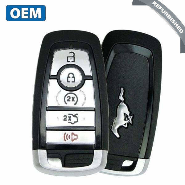 2018-2020 Ford Mustang / 5-Button Smart Key / PN: JR3T-15K601-BB / M3N-A2C931426 (OEM Refurb)