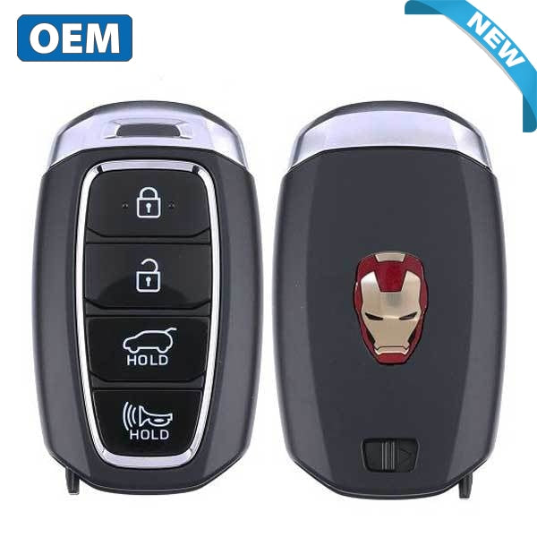 2018-2020 Hyundai Kona / 4-Button Smart Key / PN: 95440-J9010 / TQ8-FOB-4F18 / Iron Man Logo (OEM)