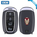 2018-2020 Hyundai Kona / 4-Button Smart Key / PN: 95440-J9010 / TQ8-FOB-4F18 / Iron Man Logo (OEM)