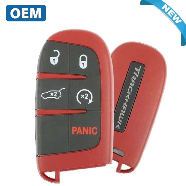 2018-2020 Jeep Grand Cherokee Trackhawk / 5-Button Smart Key / PN: 68340304AA / M3N-40821302 (OEM)