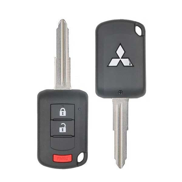 2018-2020 Mitsubishi Eclipse Cross / 3-Button Remote Head Key / PN: 6370C135 / OUCJ166N (OEM)