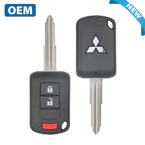 2018-2020 Mitsubishi Eclipse Cross / 3-Button Remote Head Key / PN: 6370C135 / OUCJ166N (OEM)